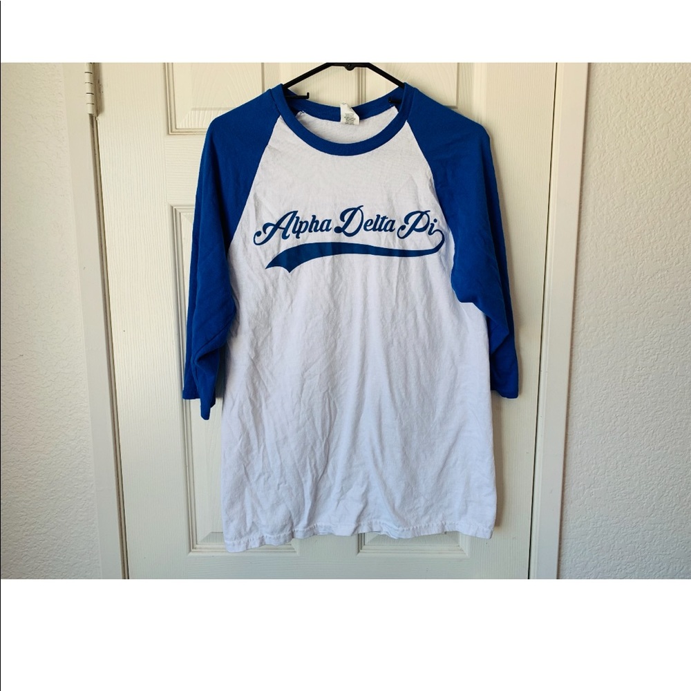 Alpha Delta Pi Baseball Tee